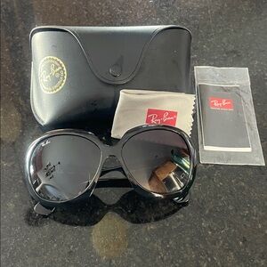 Ray-Ban Glossy Black Women's Sunglasses